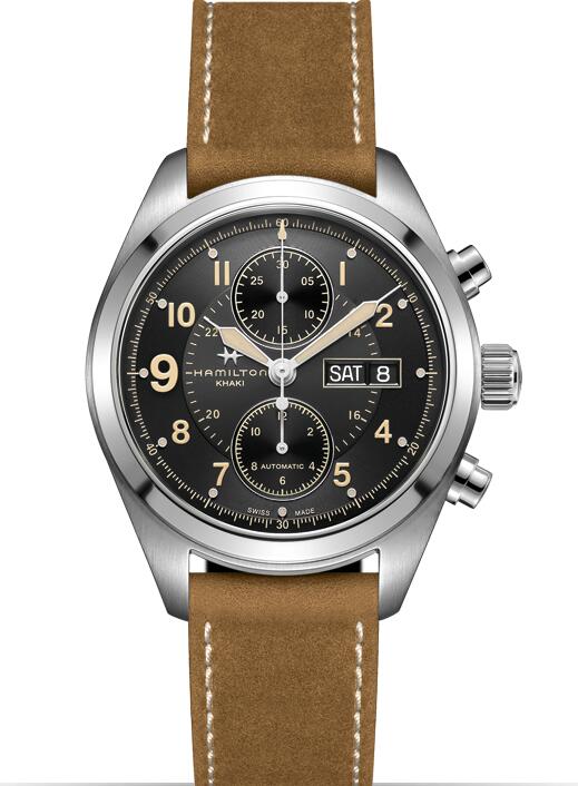 replica Hamilton Khaki Field Auto Chrono H71616535 watch